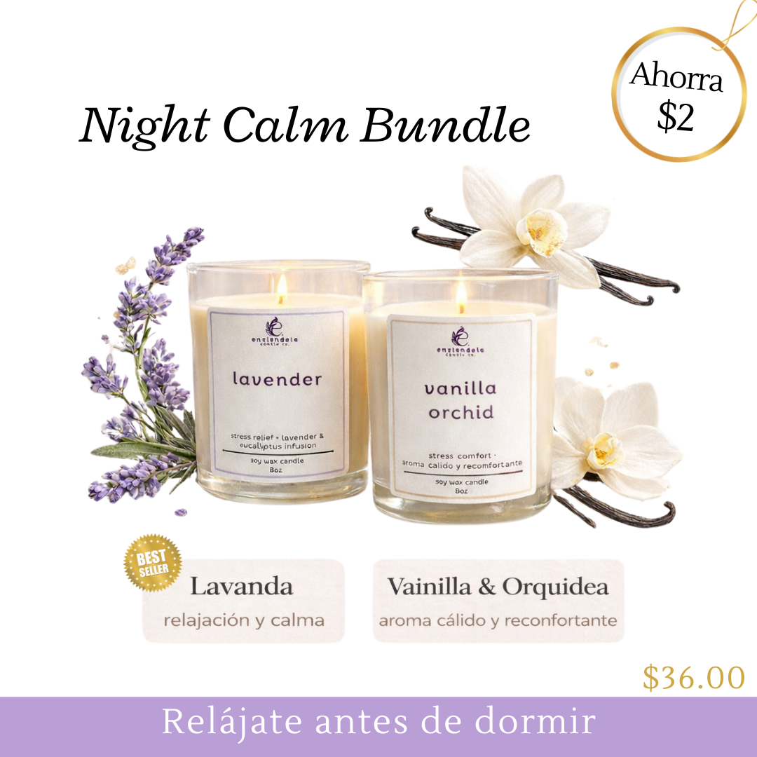 Tu rutina de la noche comienza aquí • Lavender + Vanilla Orchid
