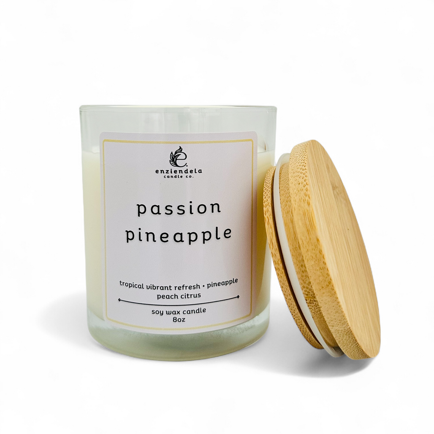 Passion Pineapple • Vela Aromática Artesanal • 8oz