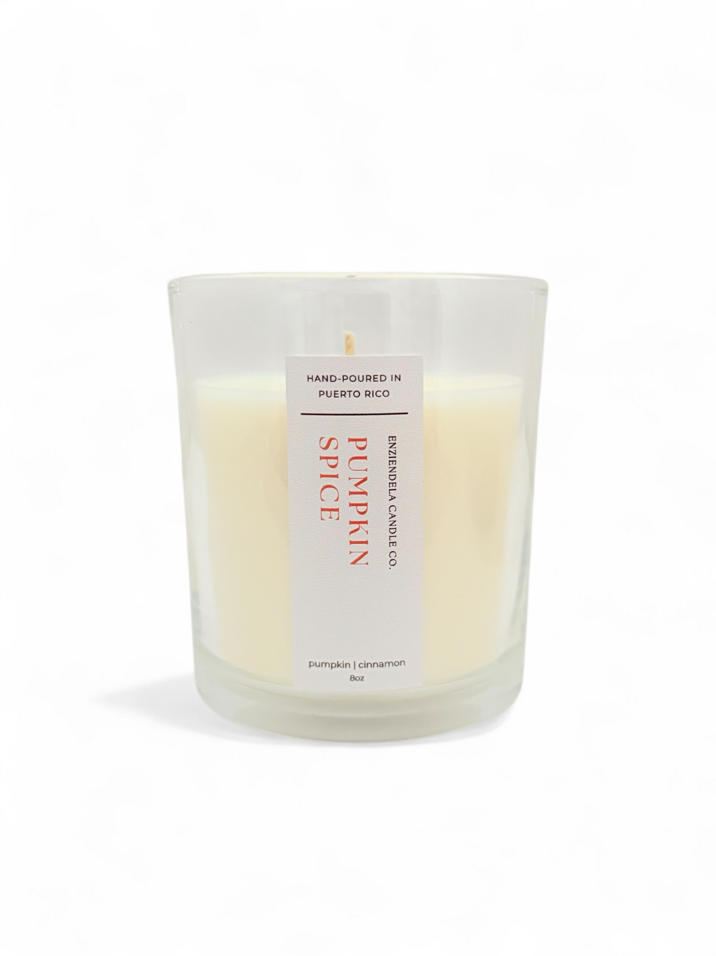 Pumpkin Spice • Edición Especial • Vela Aromática Artesanal • 8oz