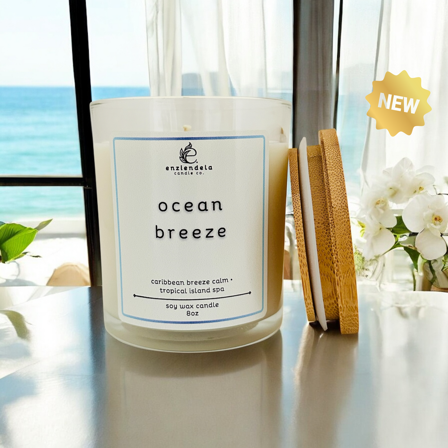 Bundle (tres velas) • Un Verano Contigo • Ocean Breeze + Lemon Verbena + Passion Pineapple