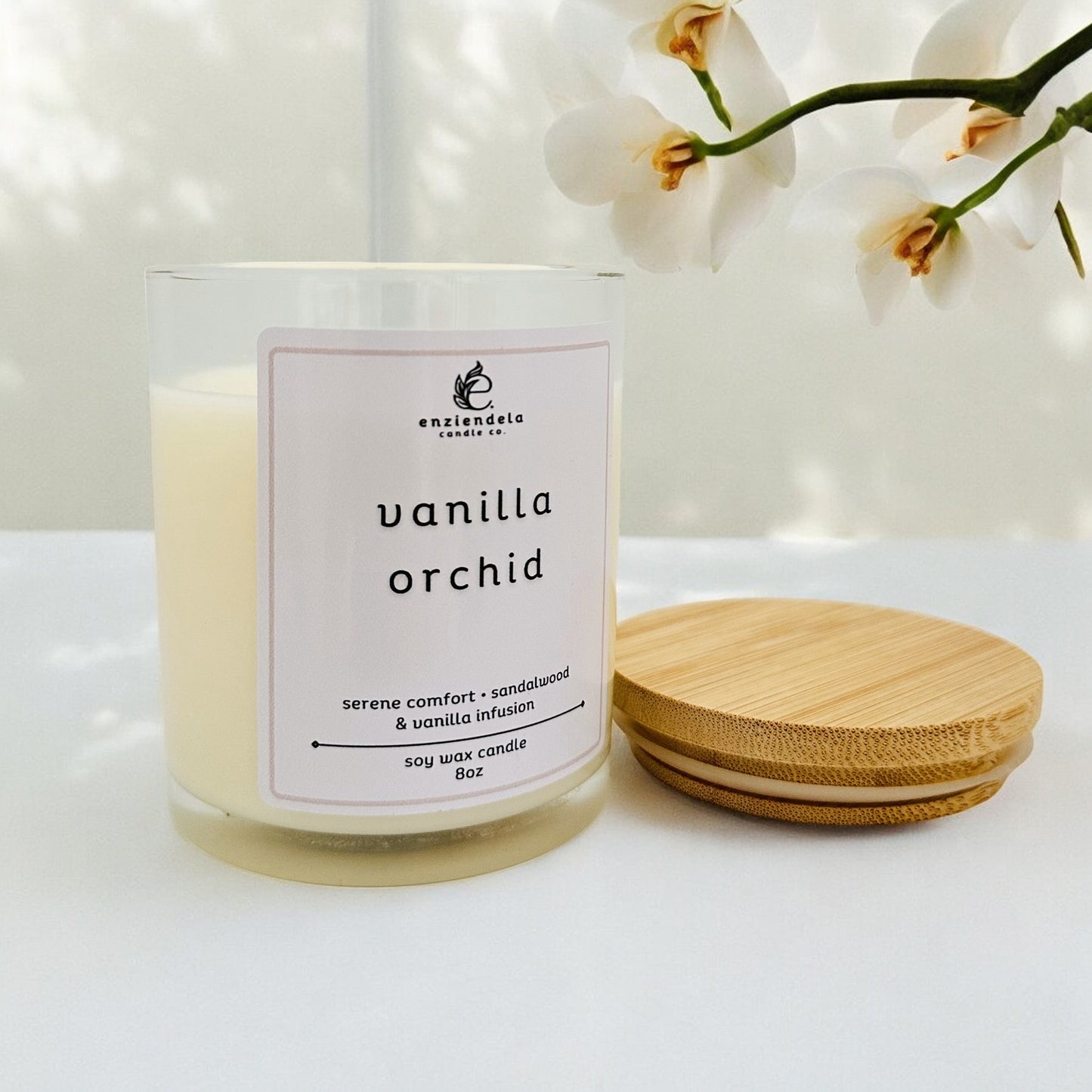 Vanilla Orchid • Vela Aromática Artesanal • 8oz