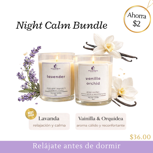 Tu rutina de la noche comienza aquí • Lavender + Vanilla Orchid