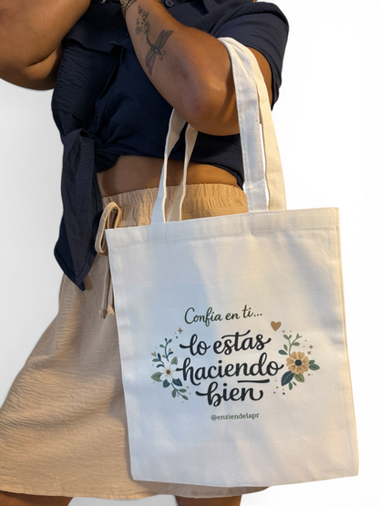 Bulto "Tote Bag" Reusable • Confía en ti