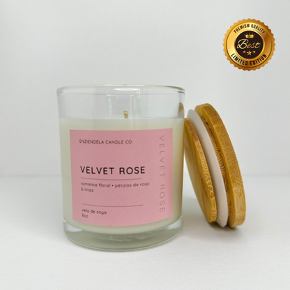 Velvet Rose • Vela Aromática • Edición Limitada • 8oz