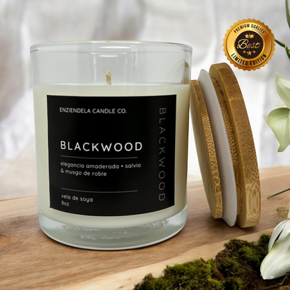 Blackwood • Vela Aromática • Edición Limitada • 8oz