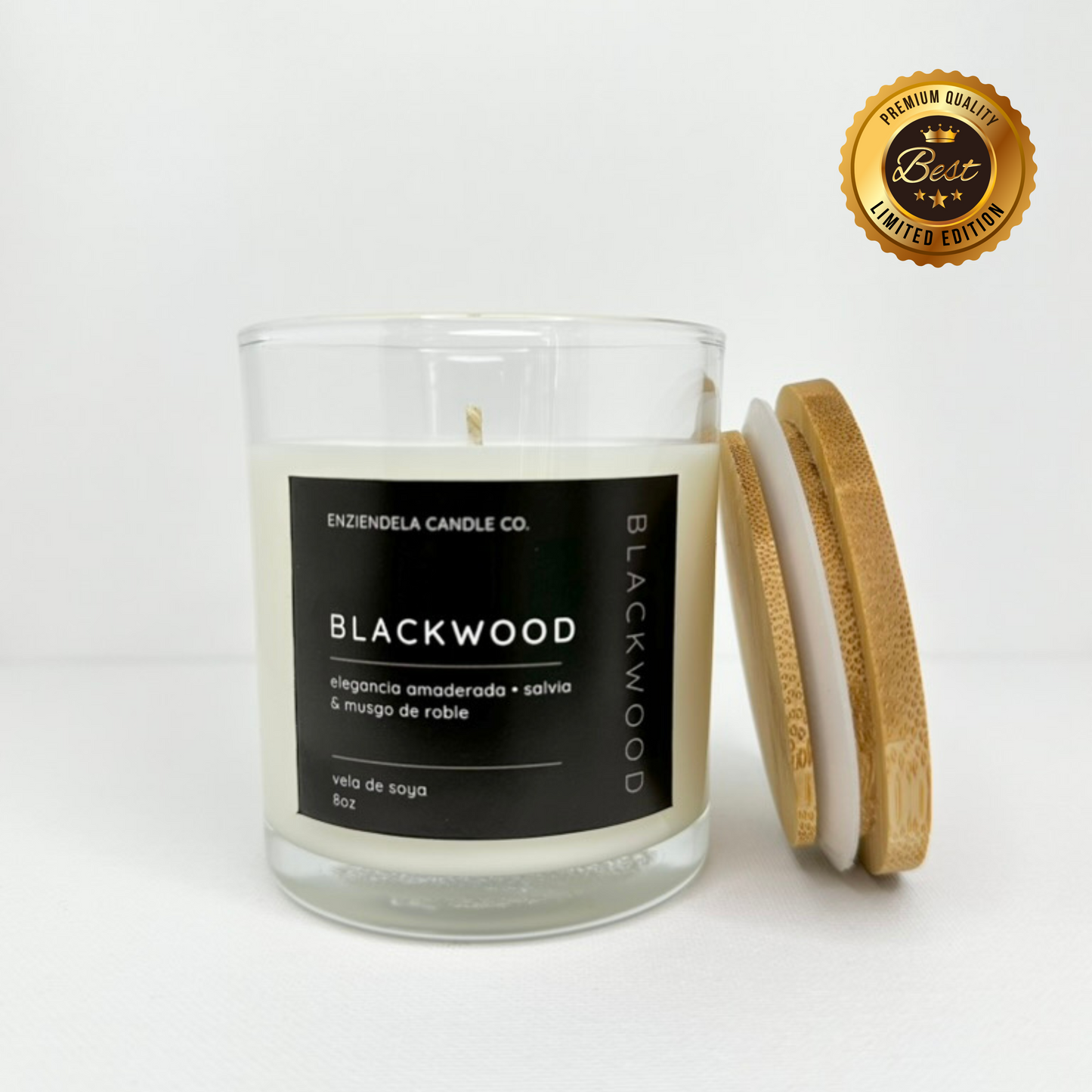 Blackwood • Vela Aromática • Edición Limitada • 8oz