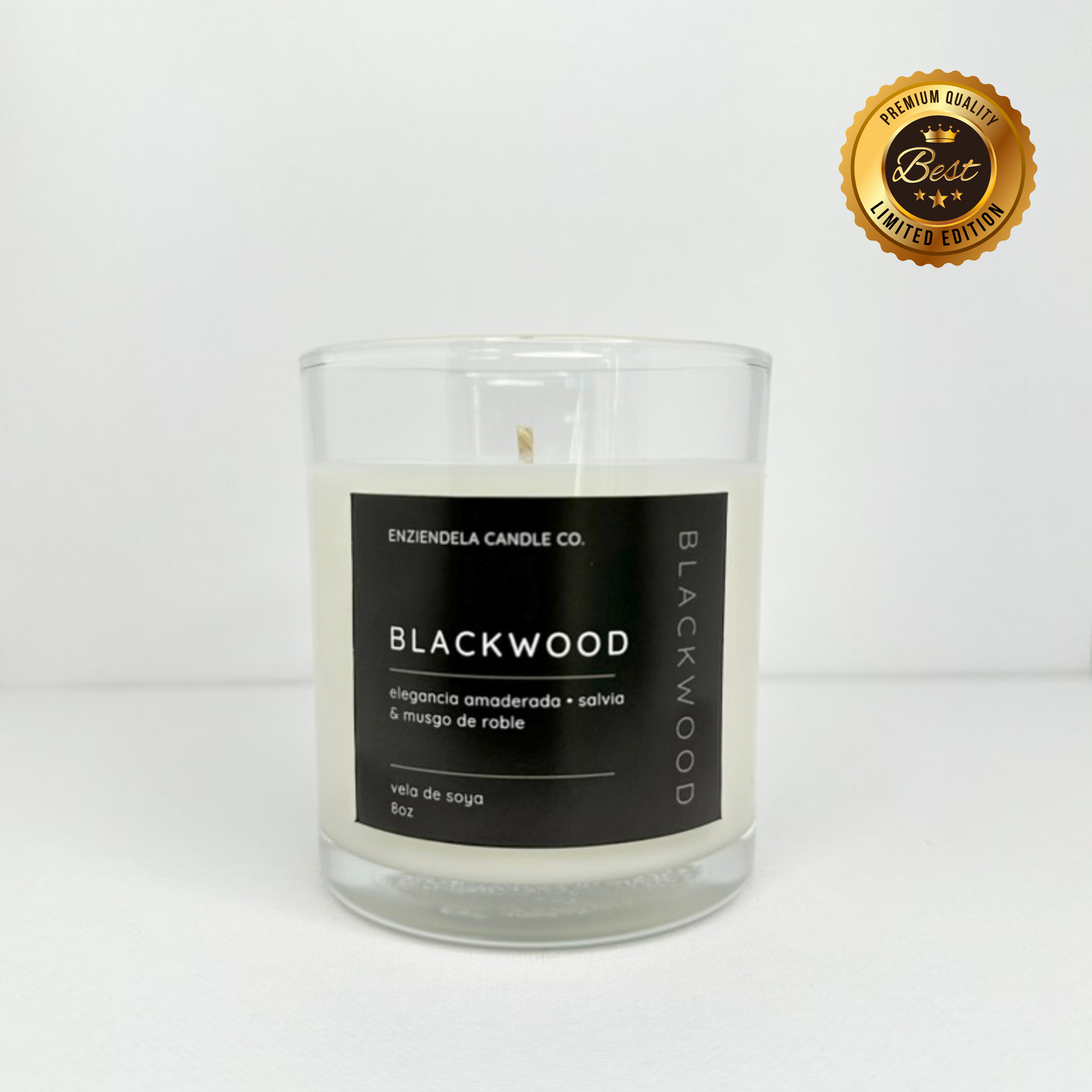 Blackwood • Vela Aromática • Edición Limitada • 8oz