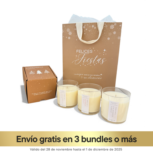 Bundle Regalo (1 vela) • Holiday Edition (Aromas Exclusivos)