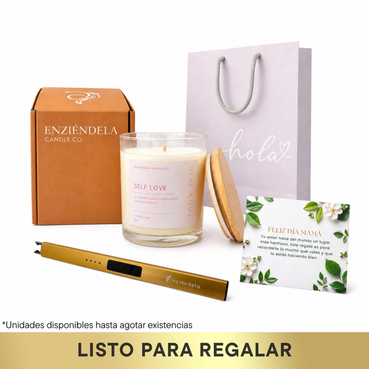 Regalo Amor Propio para Mamá • Listo para Entregar • Incluye Encendedor Recargable