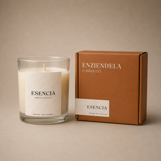 Esencia • Reserve Collection • Vela Aromática Artesanal 8oz