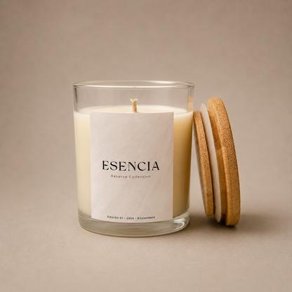 Esencia • Reserve Collection • Vela Aromática Artesanal 8oz