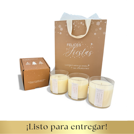Bundle Regalo (1 vela) • Holiday Edition (Aromas Exclusivos)