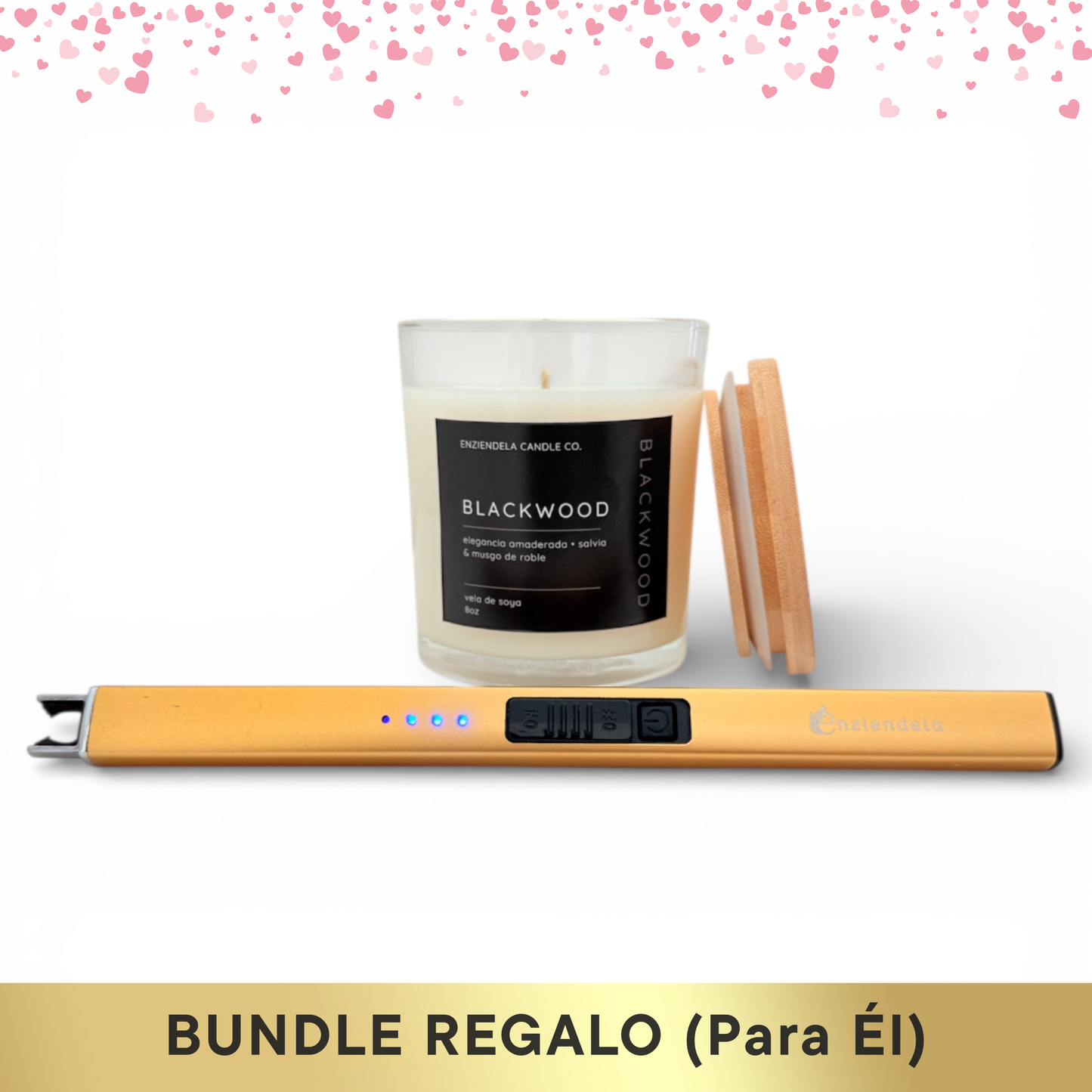 Bundle Regalo (Para Él) • Blackwood + Encendedor Eléctrico