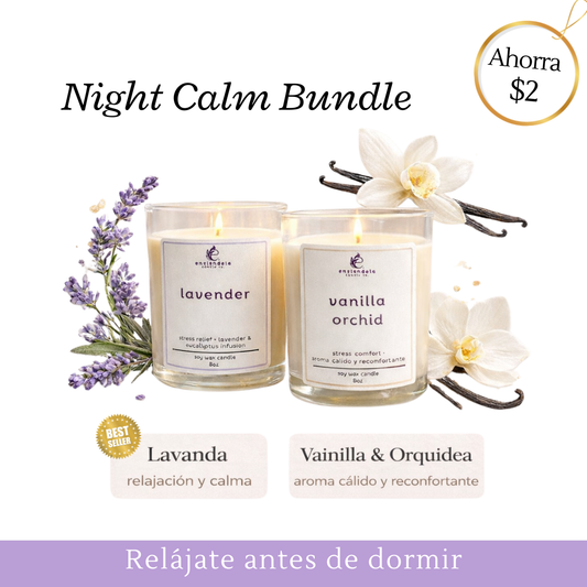 Tu rutina de la noche comienza aquí • Lavender + Vanilla Orchid
