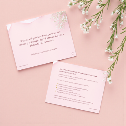 Bundle Self Love • Para ti • Vela Self Love + Encendedor Eléctrico + Tarjeta con afirmaciones