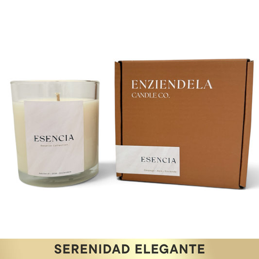 Esencia • Reserve Collection • Vela Aromática Artesanal 8oz