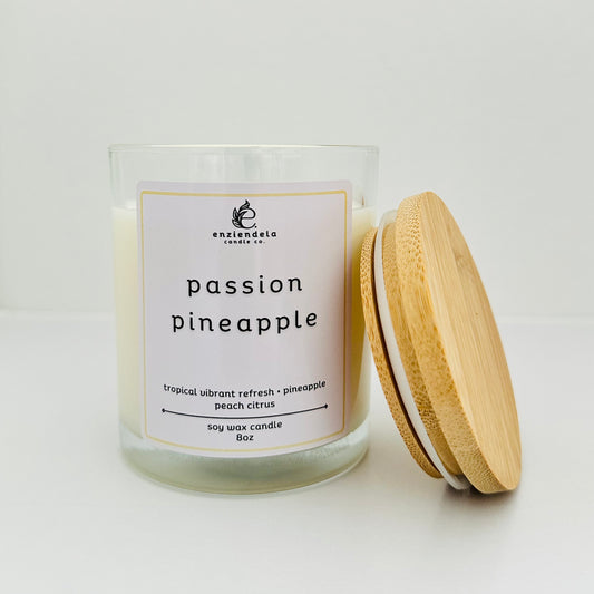 Passion Pineapple • Vela Aromática • 8oz